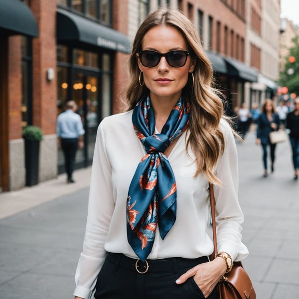 Quels sont les secrets pour intégrer des foulards en soie dans une tenue de travail?